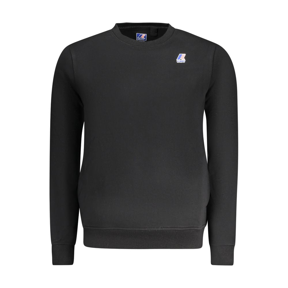 K-WAY Schwarzer Baumwollpullover