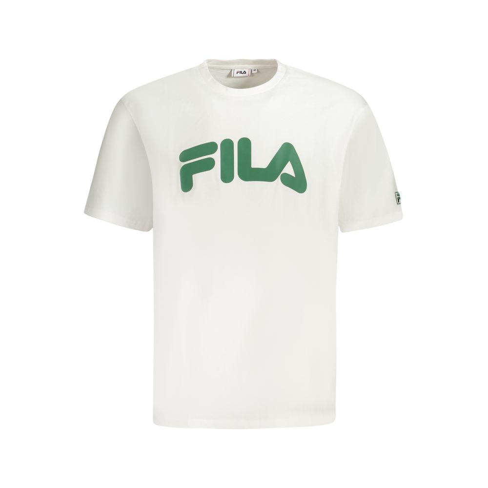 Fila Weißes Baumwolle Männer T-Shirt
