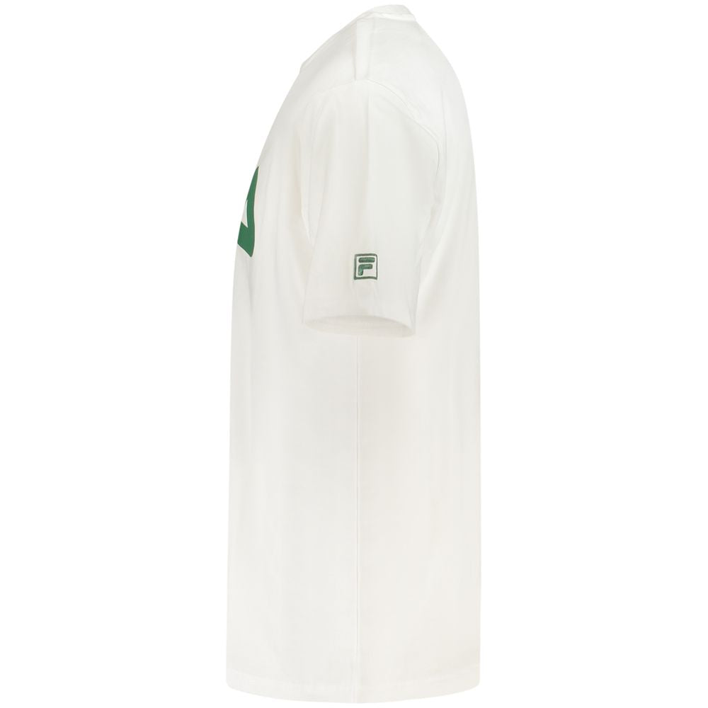 Fila Weißes Baumwolle Männer T-Shirt