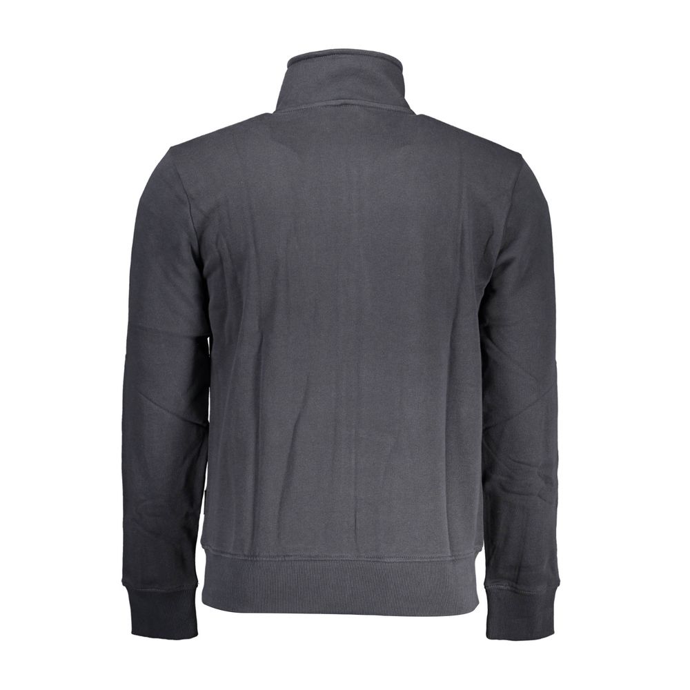 Napapijri Schwarzer Baumwollpullover für Männer