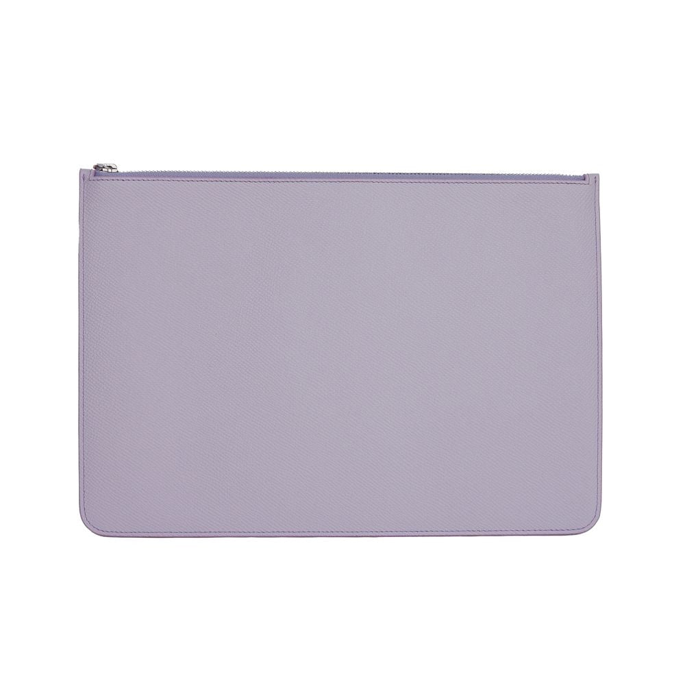 Maison Margiela Lila Kalbsleder Clutch Tasche