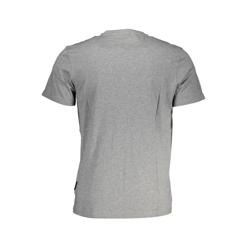 Napapijri Braunes Baumwoll-T-Shirt für Männer