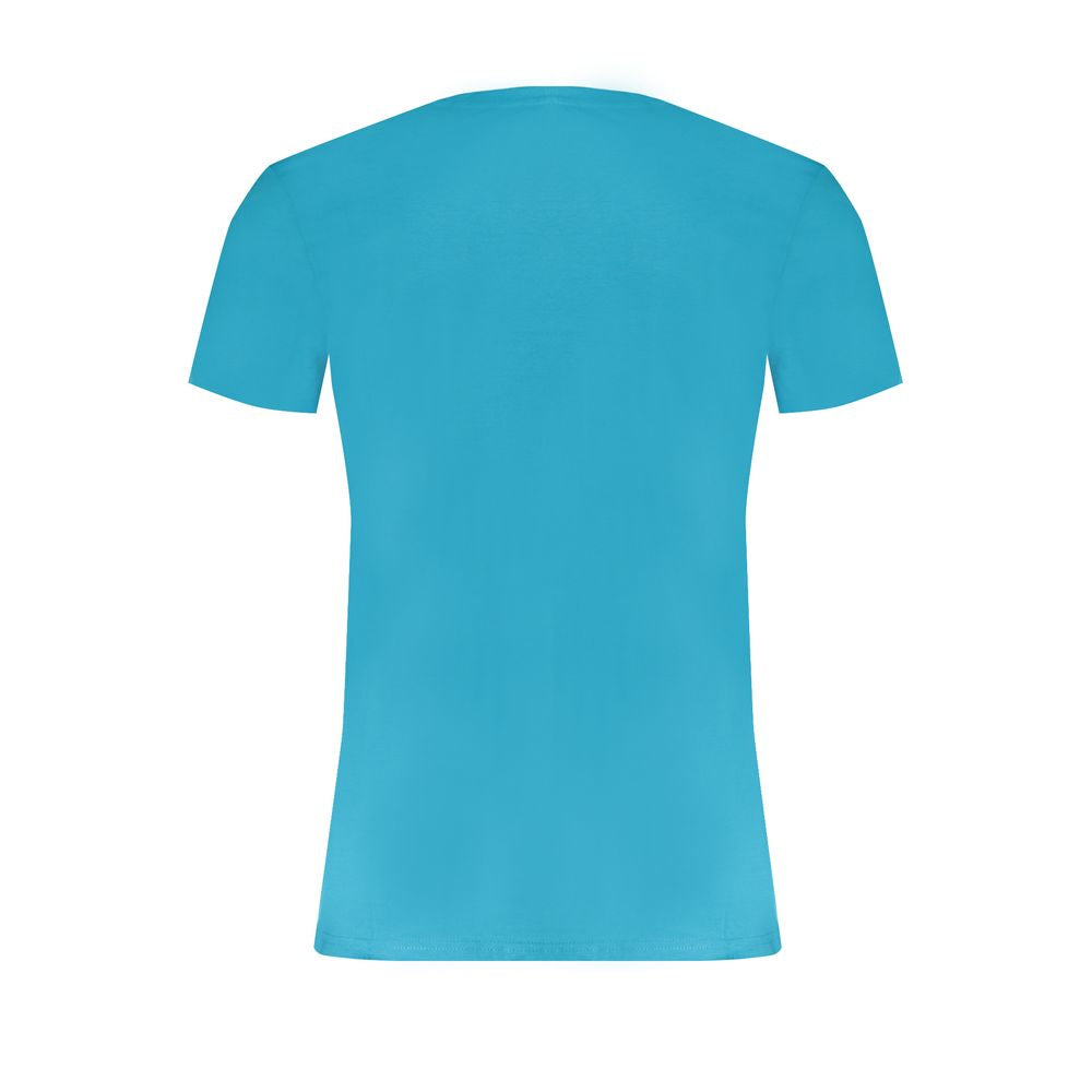 Trussardi Hellblaues Baumwolle Herren T-Shirt