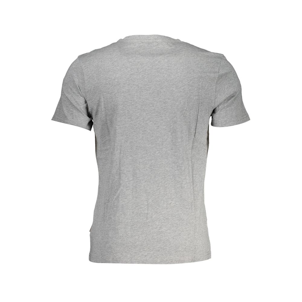 Napapijri Braunes Baumwoll-T-Shirt für Männer
