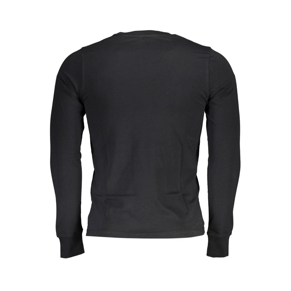 K-WAY Schwarzes Baumwolle Männer T-Shirt