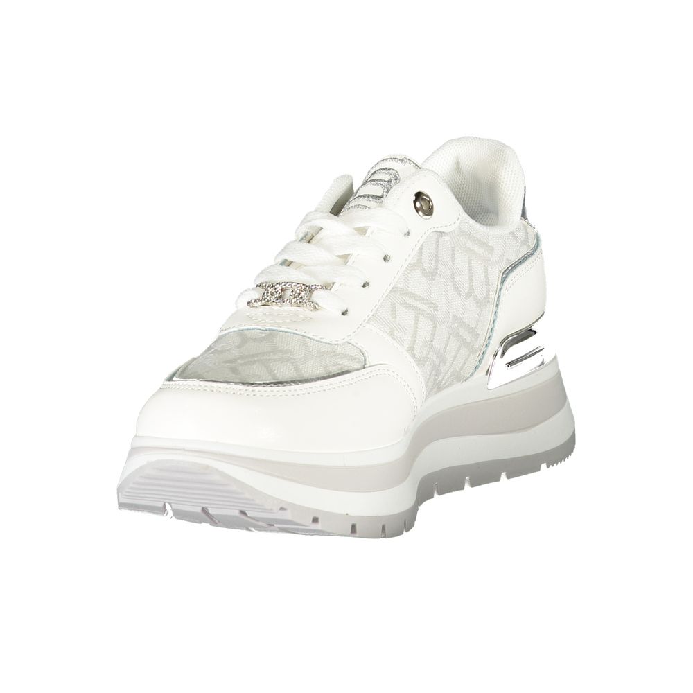 Laura Biagiotti Weißer Polyester Damen Sneaker