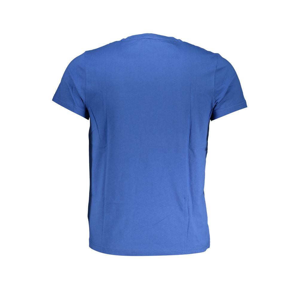 K-WAY T-Shirt aus blauer Baumwolle