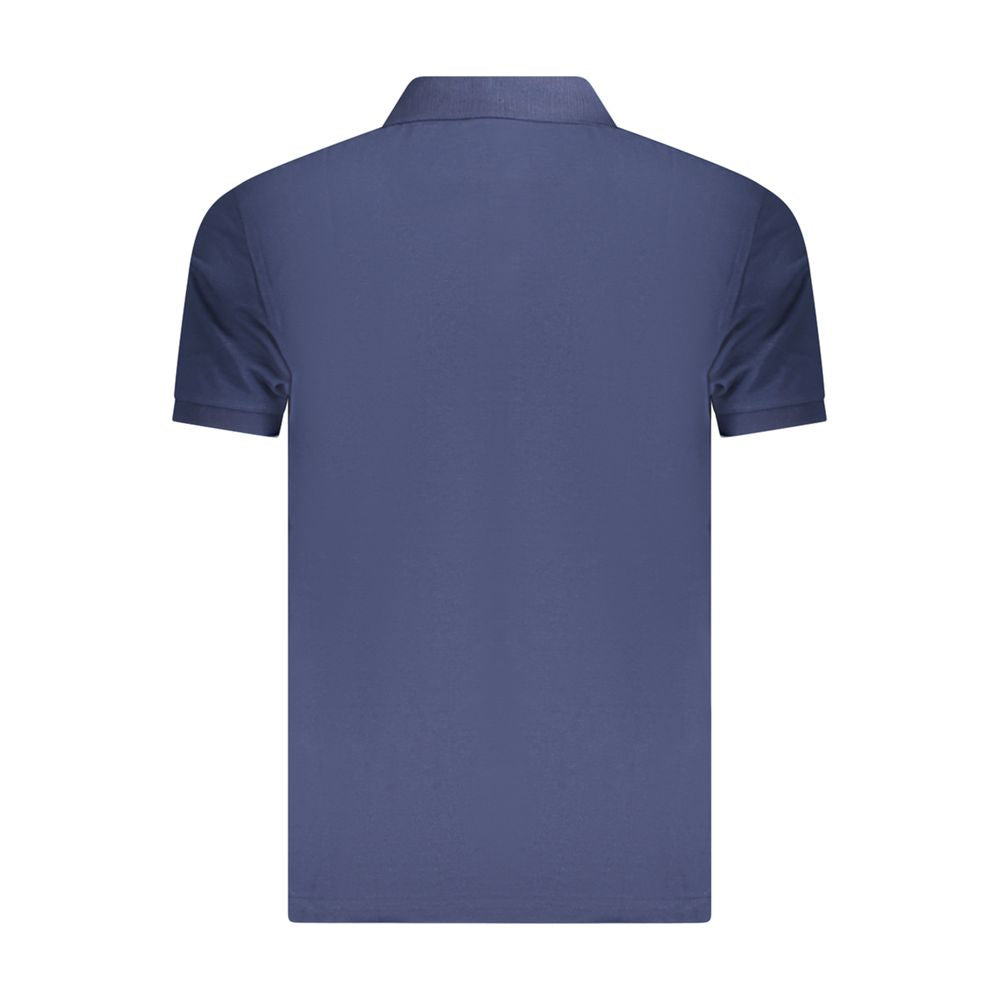 Fila Blaues Baumwoll-Poloshirt für Männer