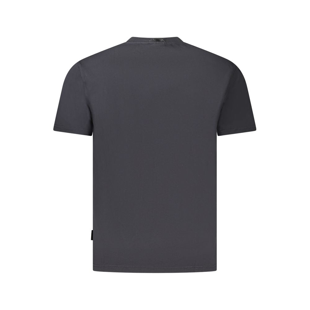 Napapijri Schwarzes Baumwolle Männer T-Shirt
