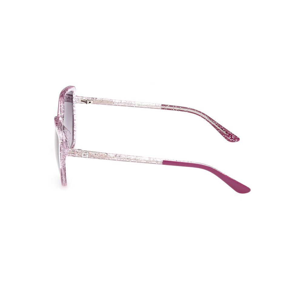 Guess Jeans Lila gespritzte Frauen Sonnenbrille