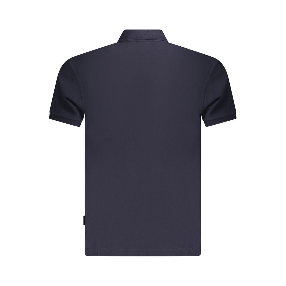 Napapijri Blaues Baumwoll-Poloshirt für Männer