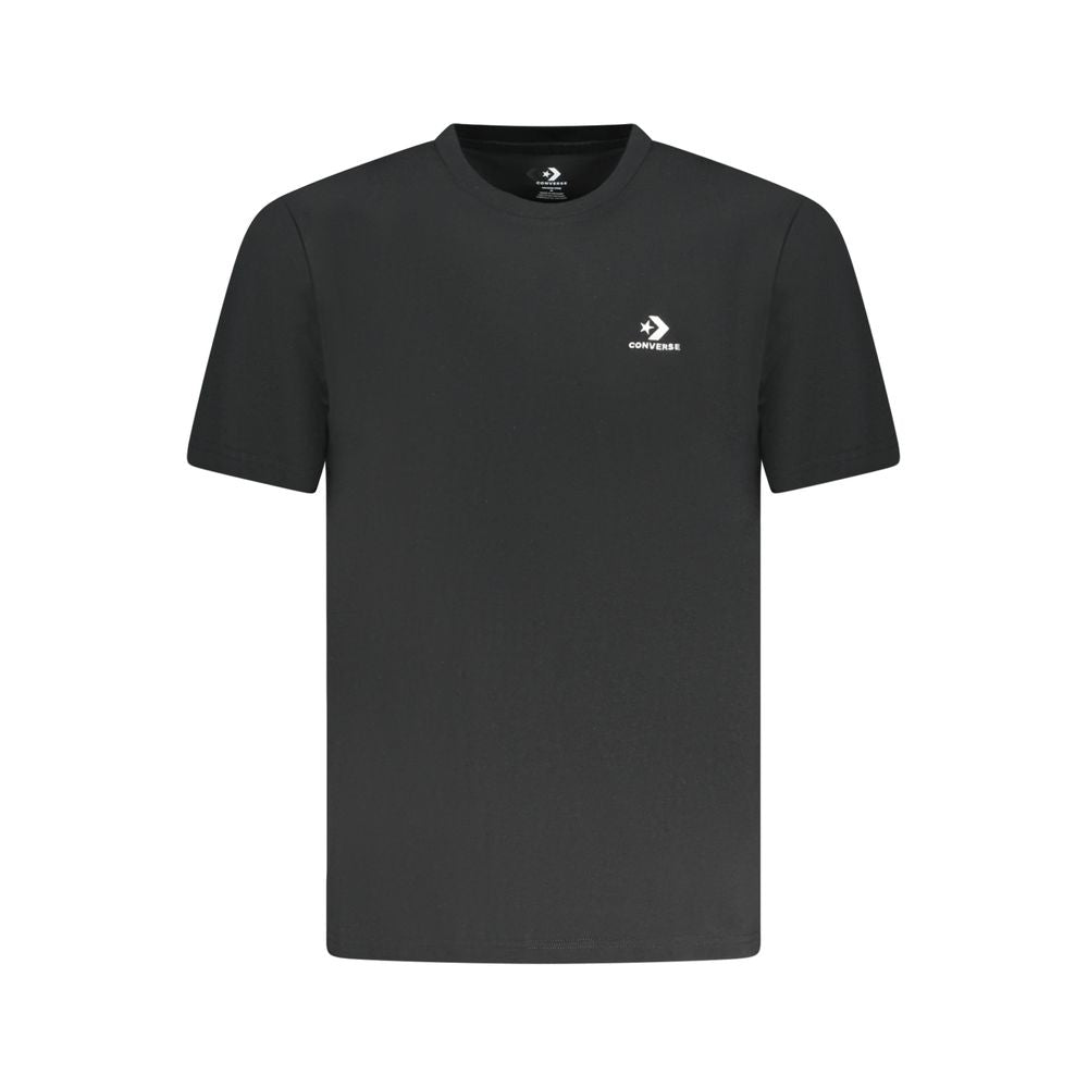 Converse Schwarzes Baumwolle Männer T-Shirt