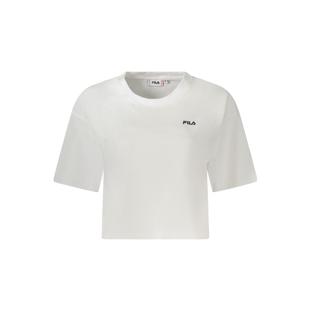 Fila Weiße Baumwoll-Oberteile & T-Shirt