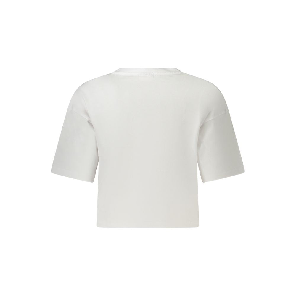 Fila Weiße Baumwoll-Oberteile & T-Shirt