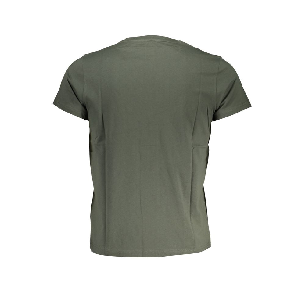 K-WAY T-Shirt aus grüner Baumwolle