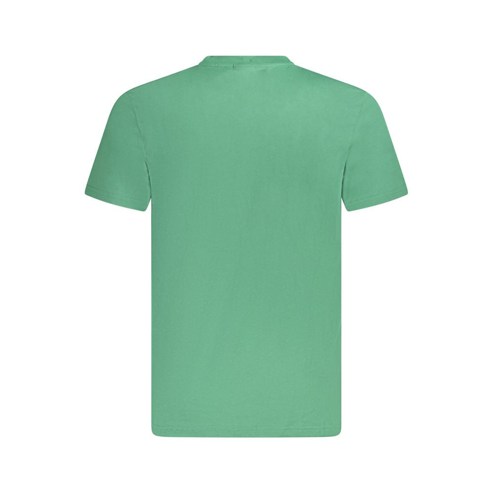 Fila Grünes Baumwolle Männer T-Shirt