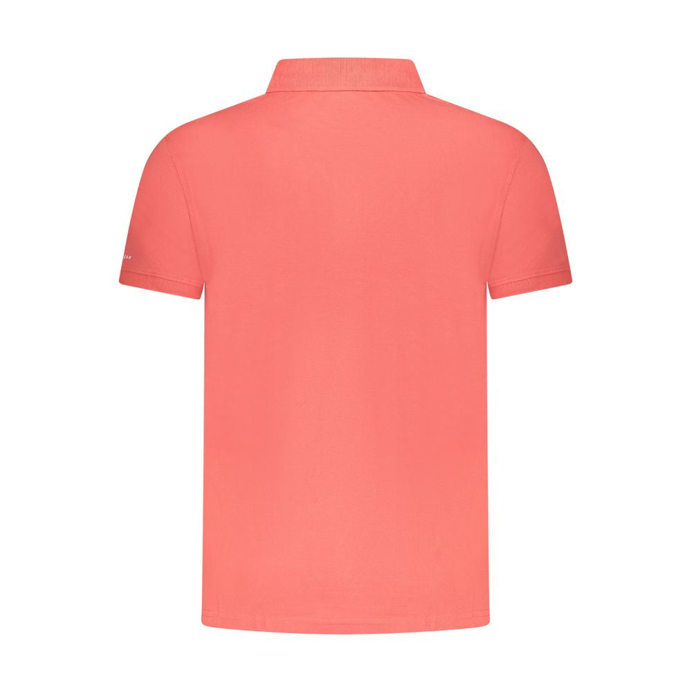 Trussardi Rosa Baumwoll-Poloshirt für Männer
