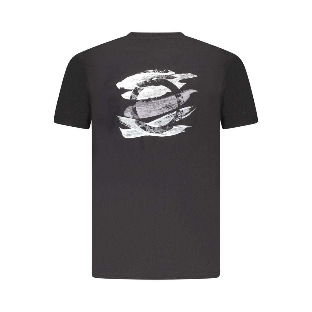 Trussardi Schwarzes Baumwolle Männer T-Shirt