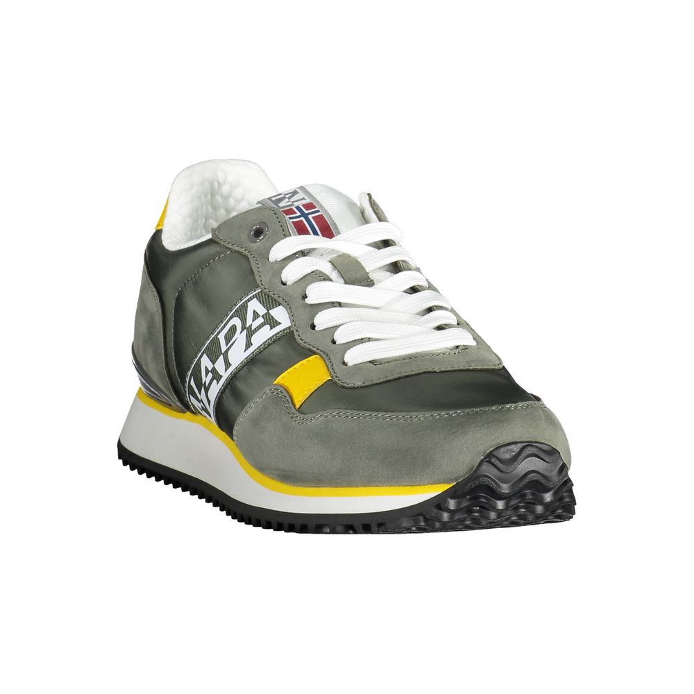 Napapijri Grüner Polyester Herren Sneaker