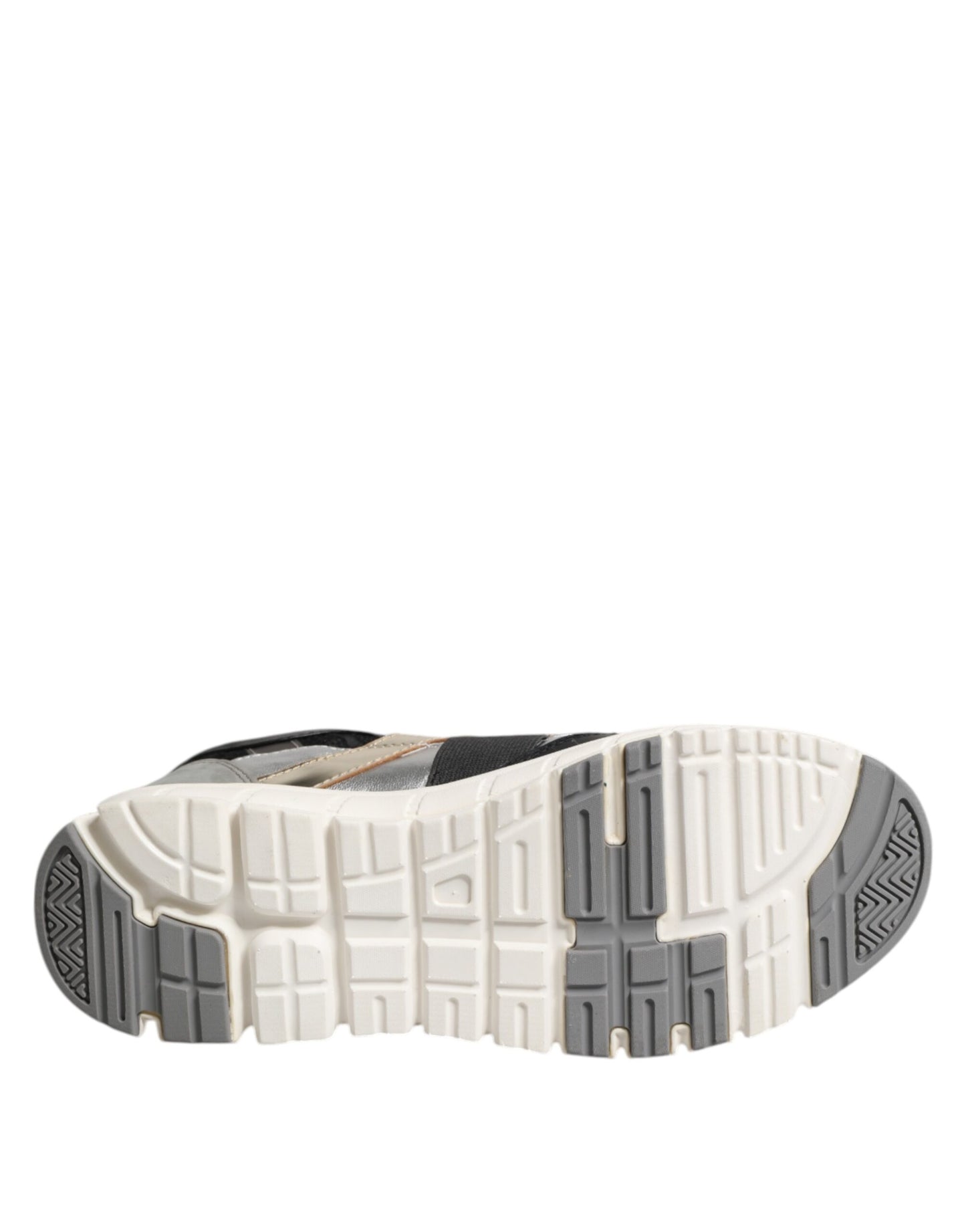 Dolce & Gabbana Multicolor Leder Wildleder Low Top Sneaker Schuhe