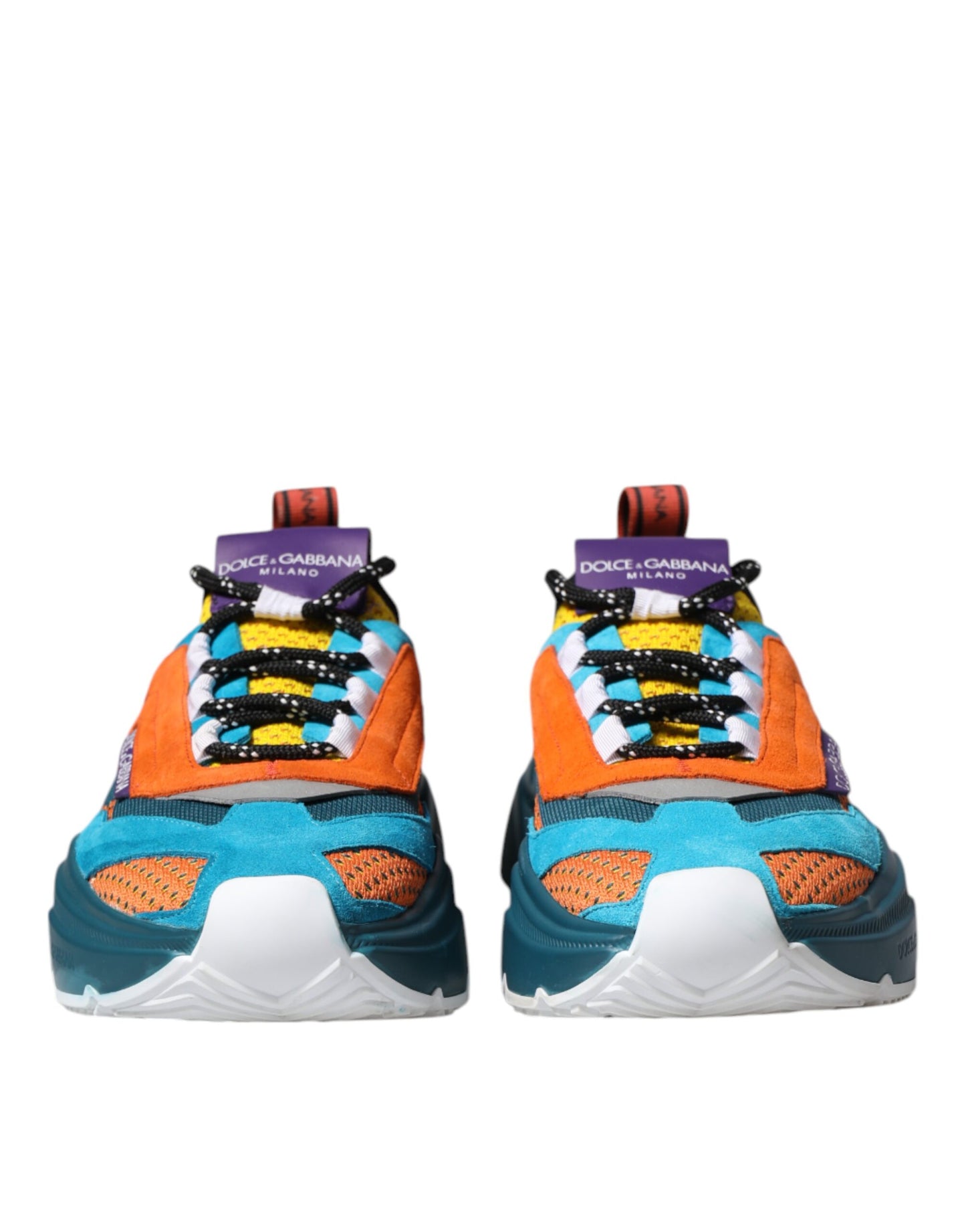 Dolce & Gabbana Multicolor Low Top Daymaster Turnschuhe Schuhe