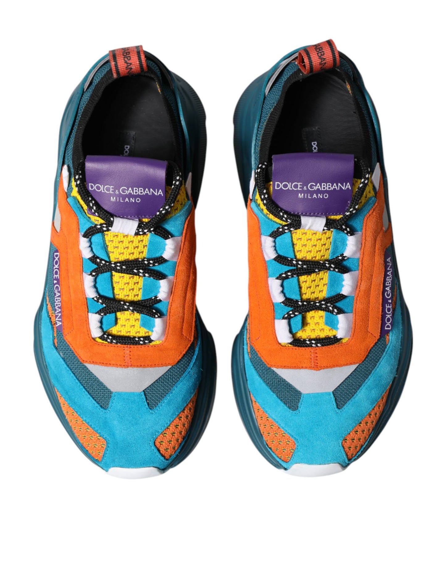 Dolce & Gabbana Multicolor Low Top Daymaster Turnschuhe Schuhe