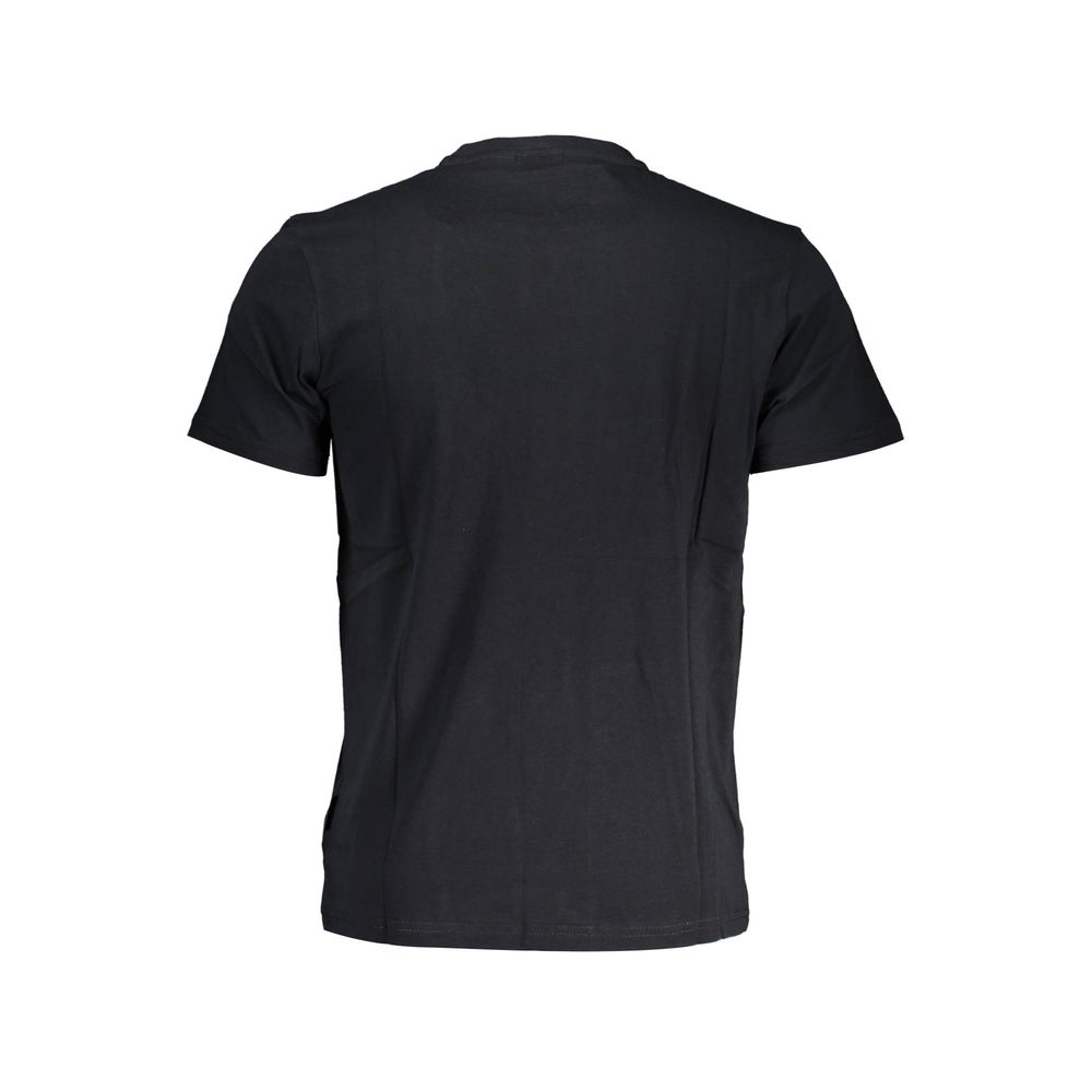 Napapijri Schwarzes Baumwolle Männer T-Shirt