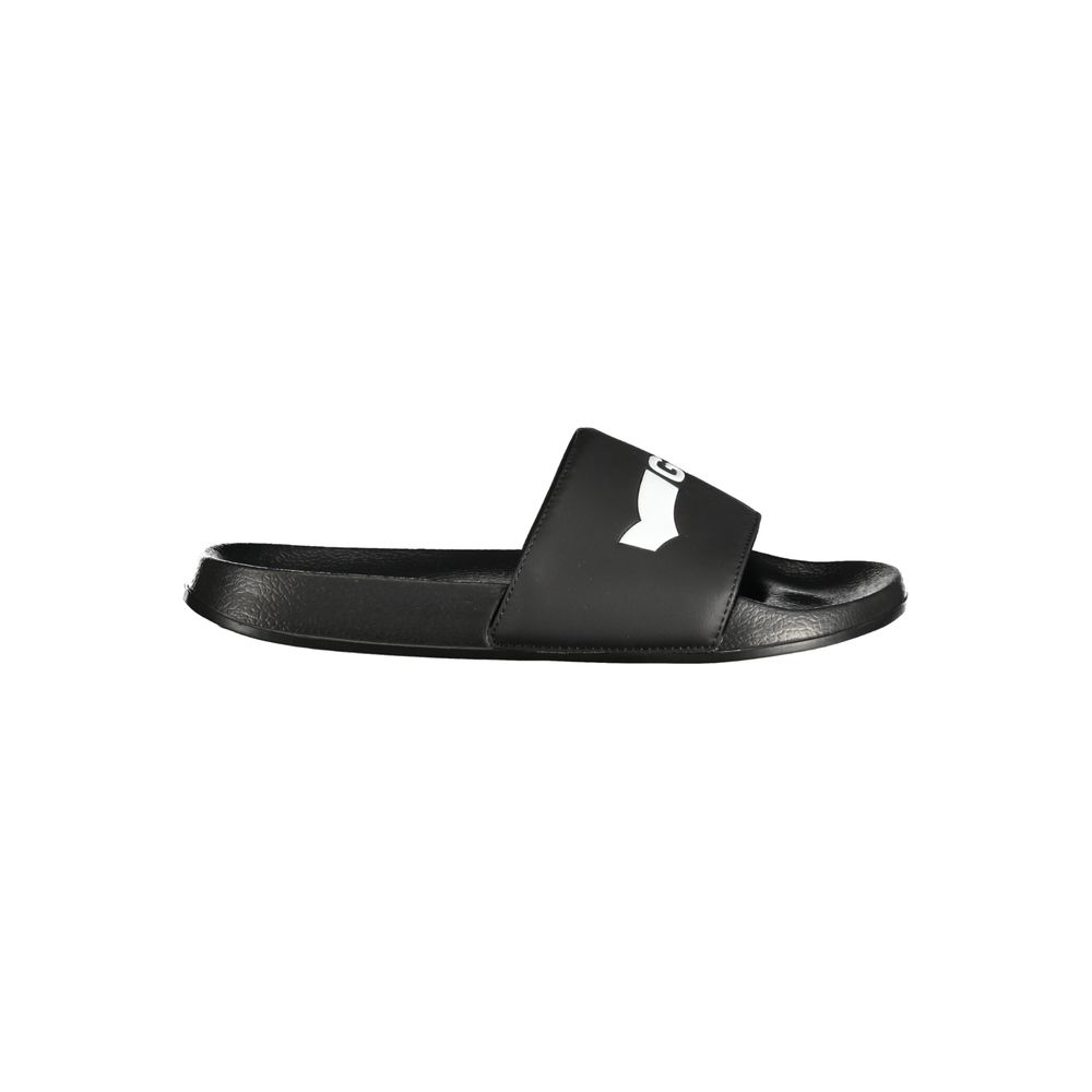 Gas Schwarz Polyester Männer Sandale