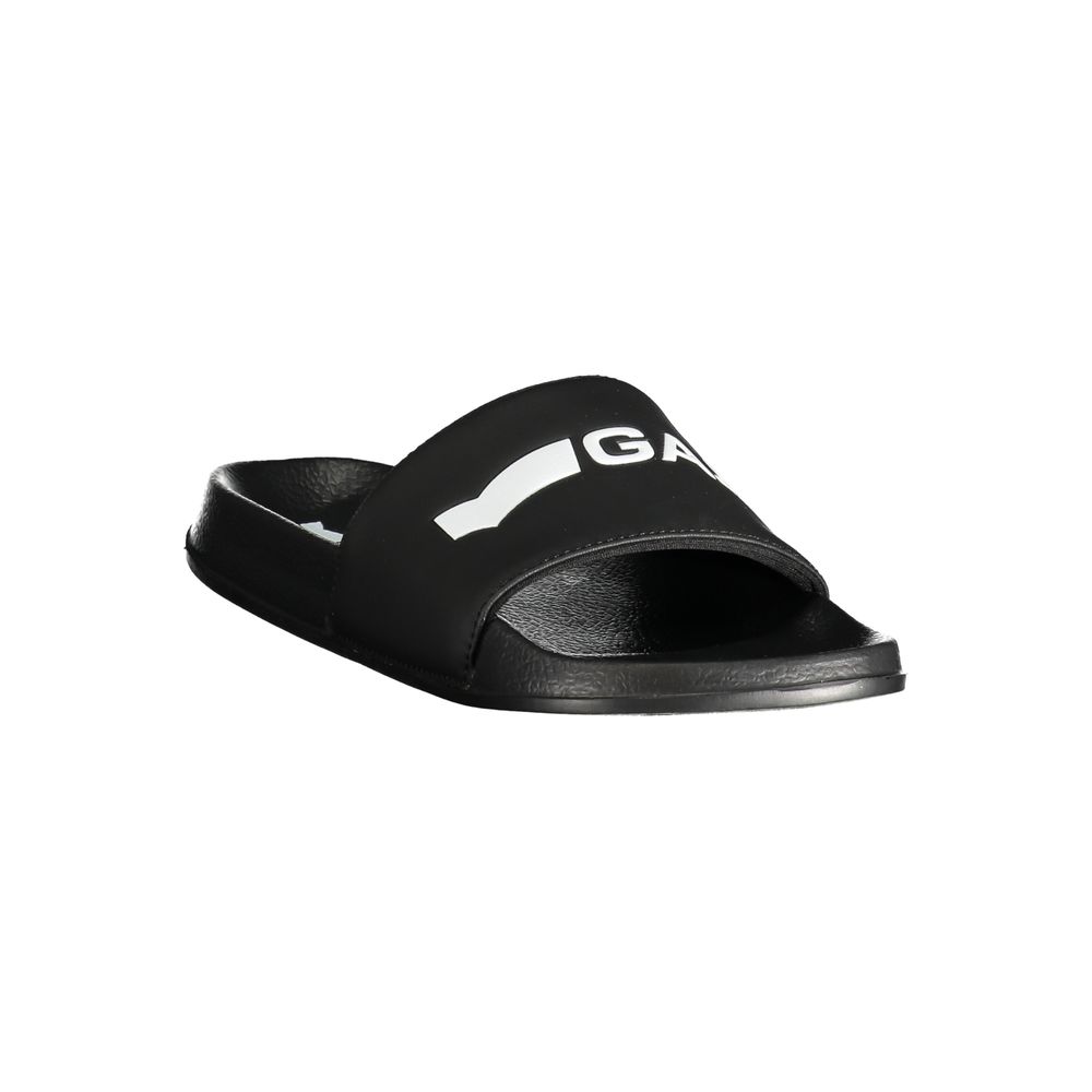 Gas Schwarz Polyester Männer Sandale