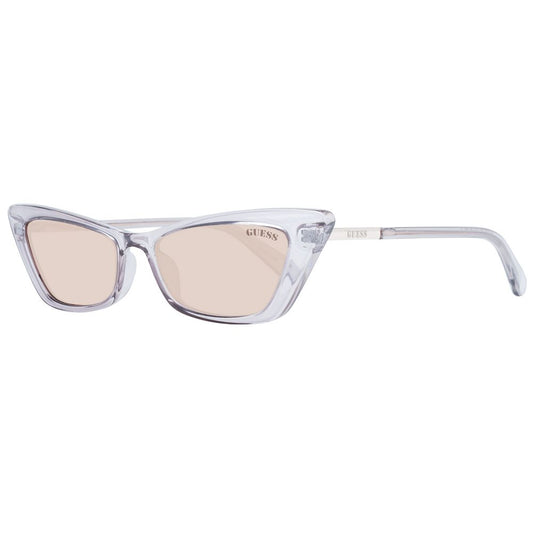 Guess Lila Kunststoff-Sonnenbrille