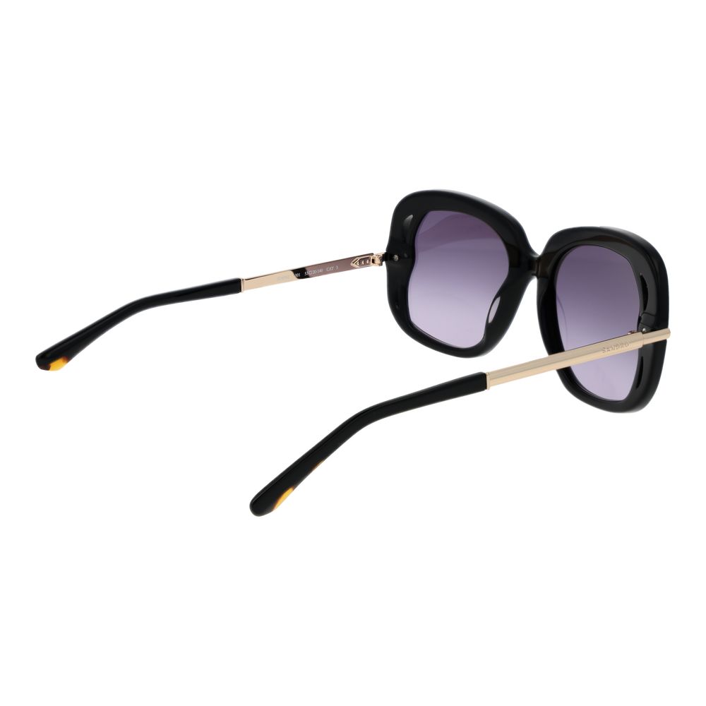 Sandro Schwarze Frauen Sonnenbrille