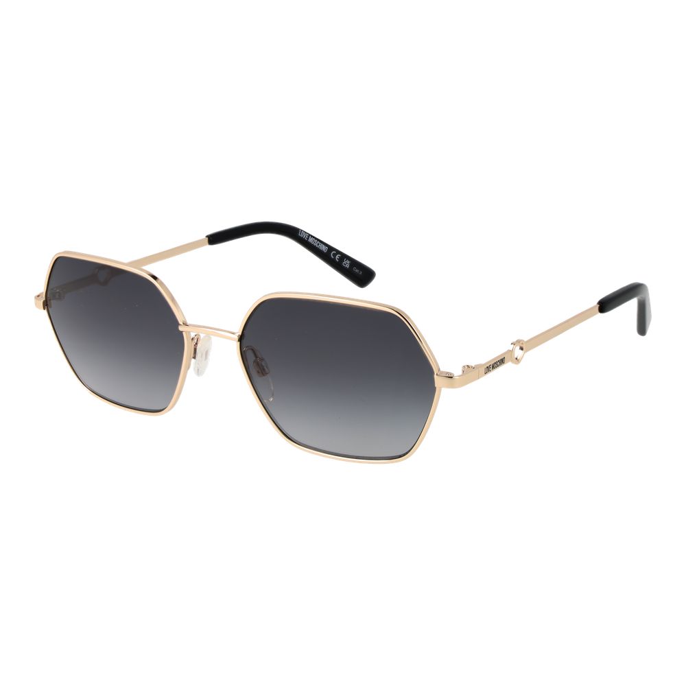 Love Moschino Gold Frauen Sonnenbrille