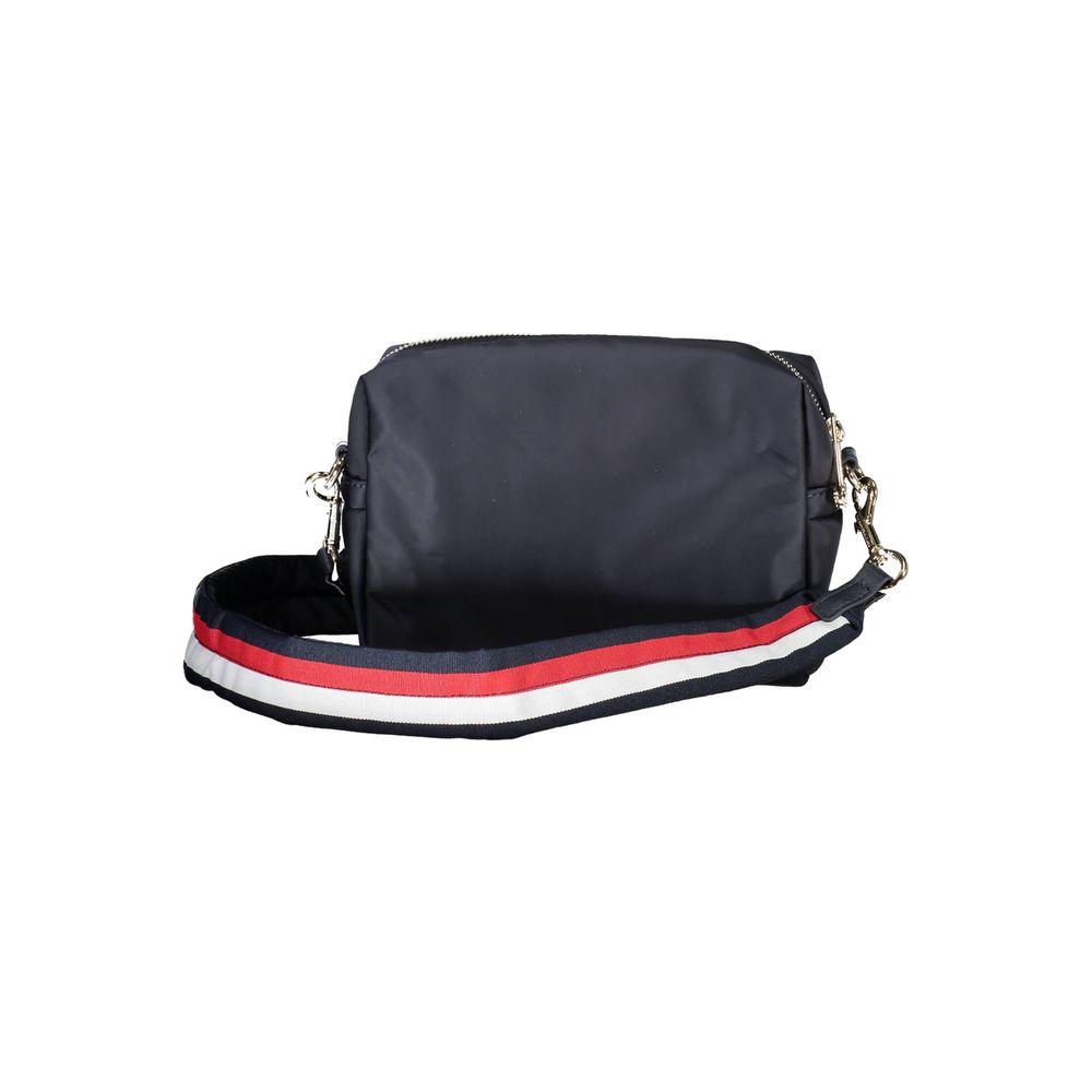 Tommy Hilfiger Blaue Polyester-Handtasche