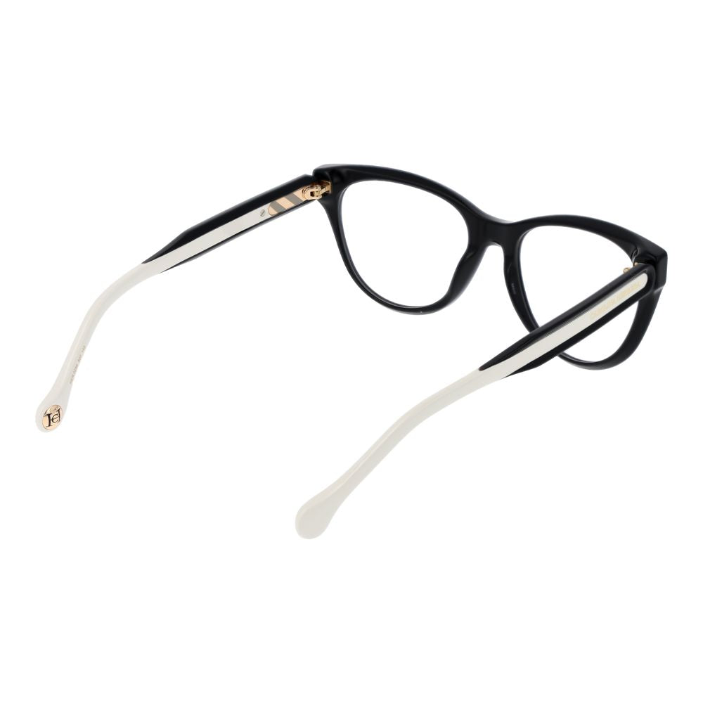Carolina Herrera Schwarze Acetat-Brille (Rahmen)