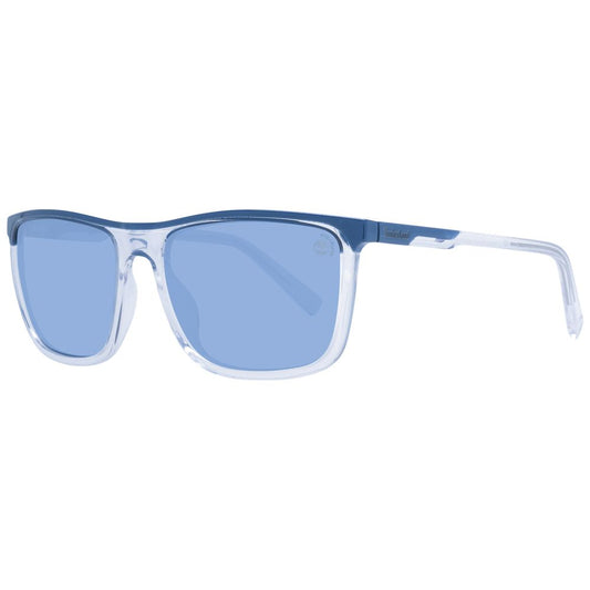 Timberland Weiße Sonnenbrille aus Kunststoff