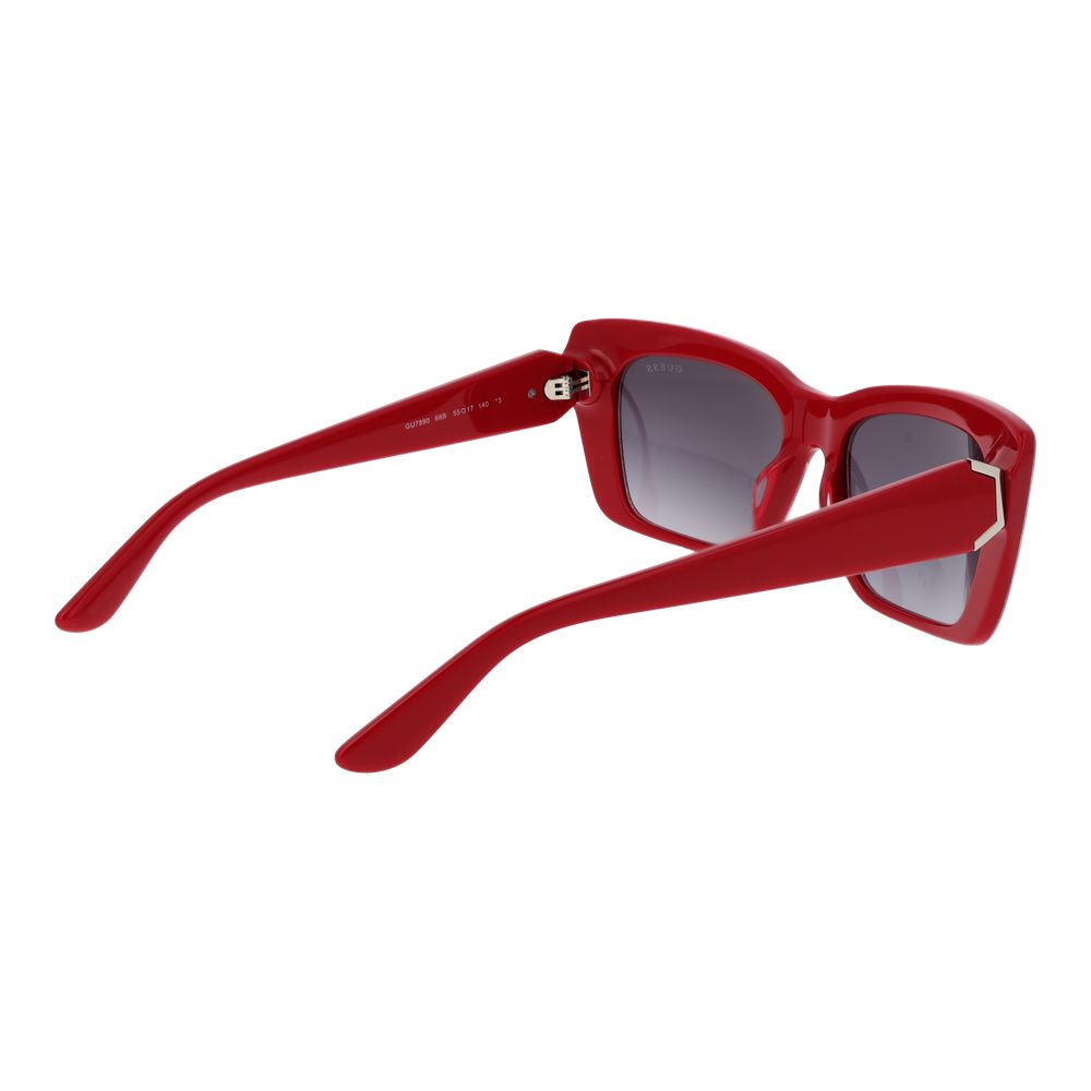 Guess Rote Frauen-Sonnenbrille