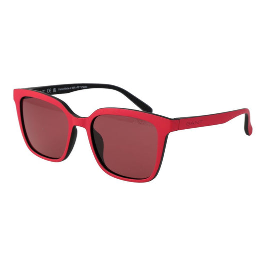 Gant Rote Sonnenbrille aus Kunststoff