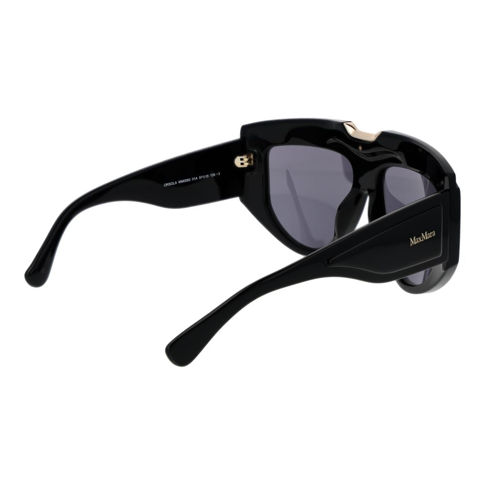 Max Mara Schwarze Frauen Sonnenbrille