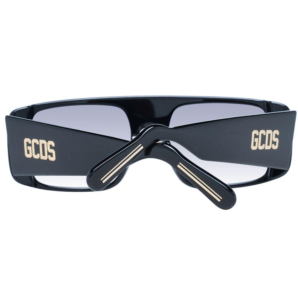 GCDS Schwarze Unisex-Sonnenbrille