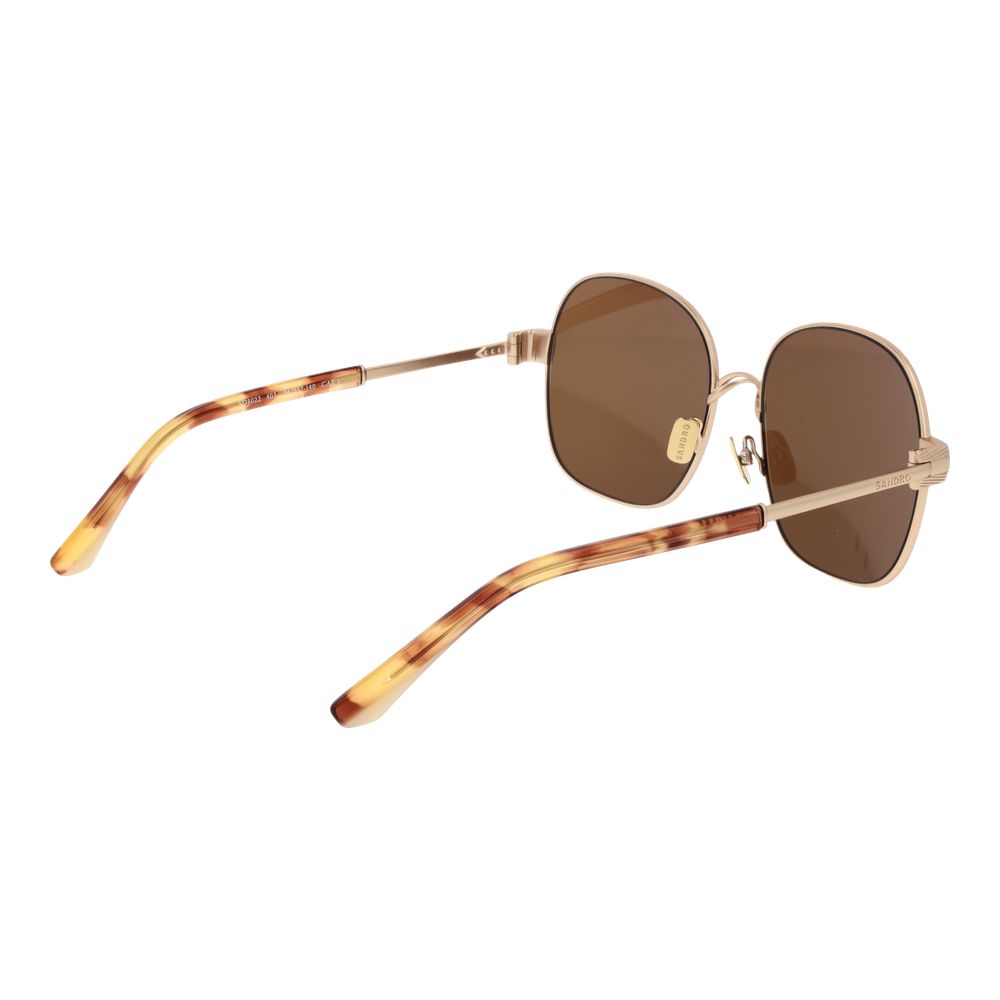 Sandro Gold Frauen Sonnenbrille