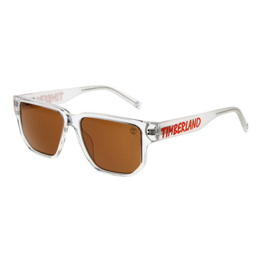 Timberland Transparente Sonnenbrille aus Kunststoff