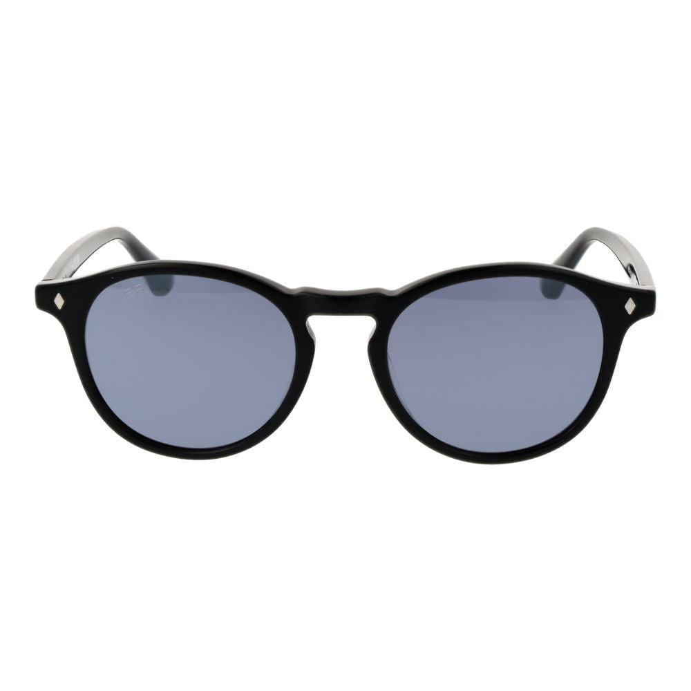 Web Schwarze Unisex-Sonnenbrille