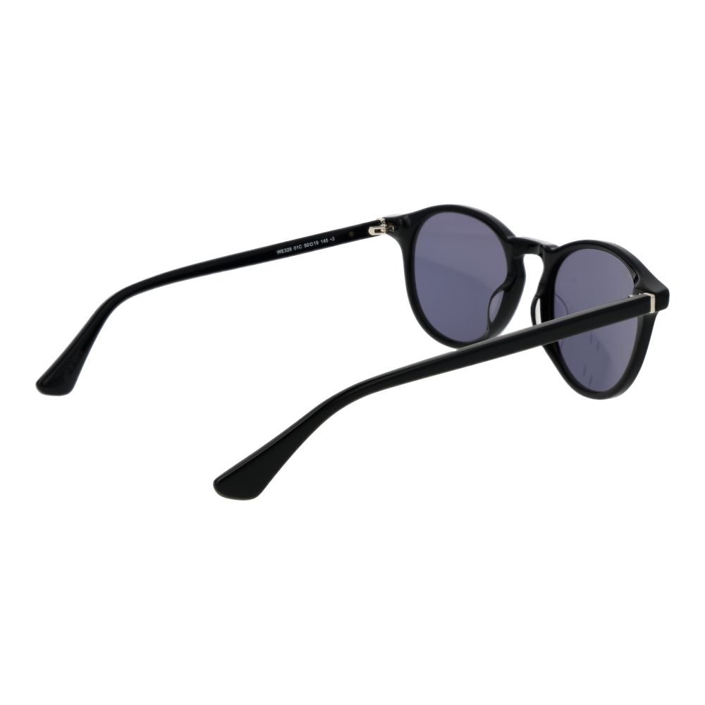 Web Schwarze Unisex-Sonnenbrille
