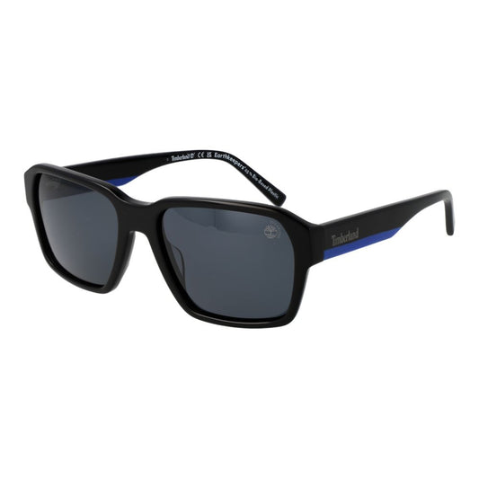 Timberland Schwarze Sonnenbrille aus Acetat
