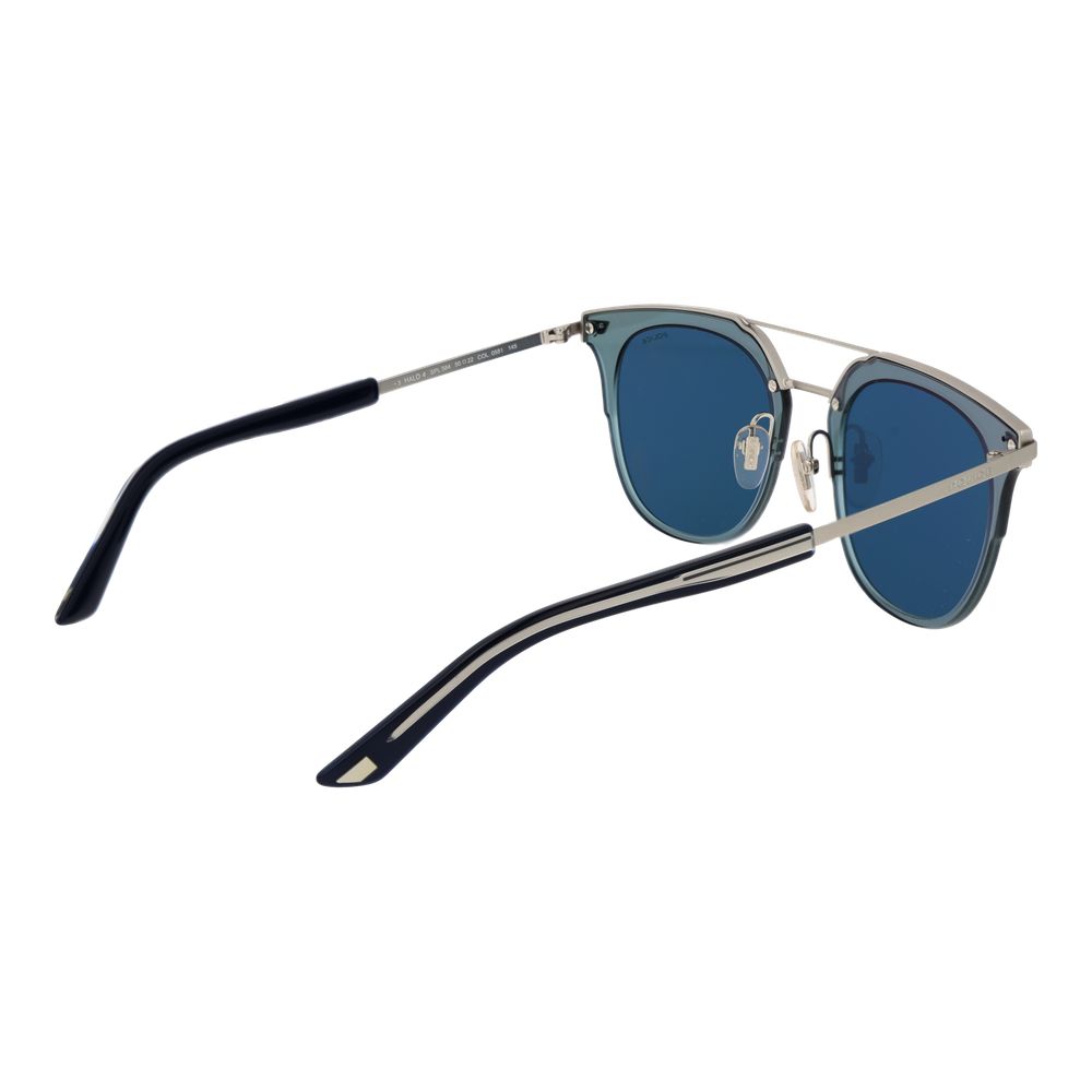Police Metall-Sonnenbrille in Blau