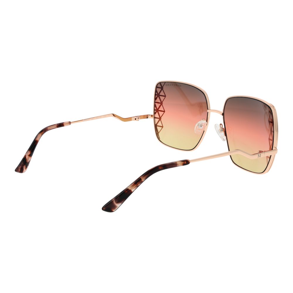 Marciano by Guess Sonnenbrille aus Roségold-Metall