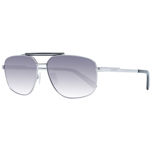 Guess Silberne Metall-Sonnenbrille