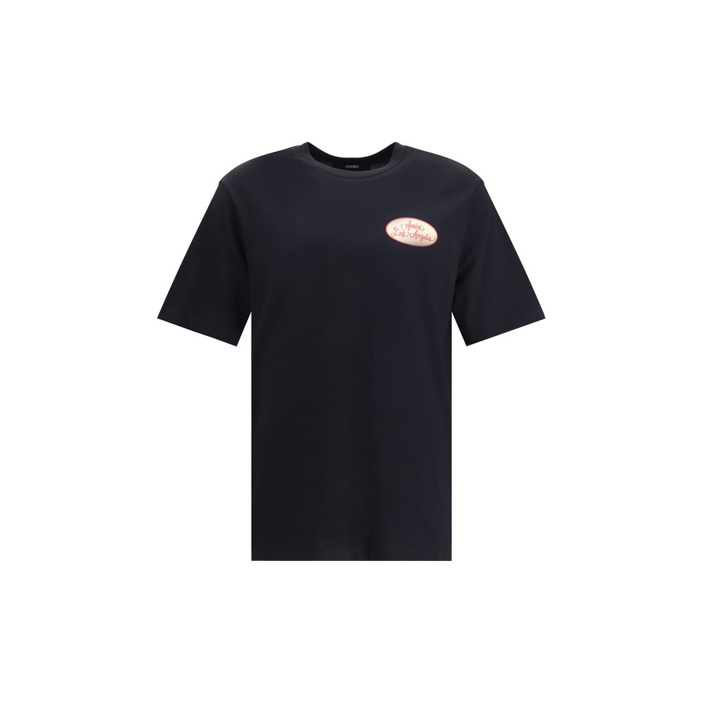 Amiri Bahnhofsaufnäher T-Shirt