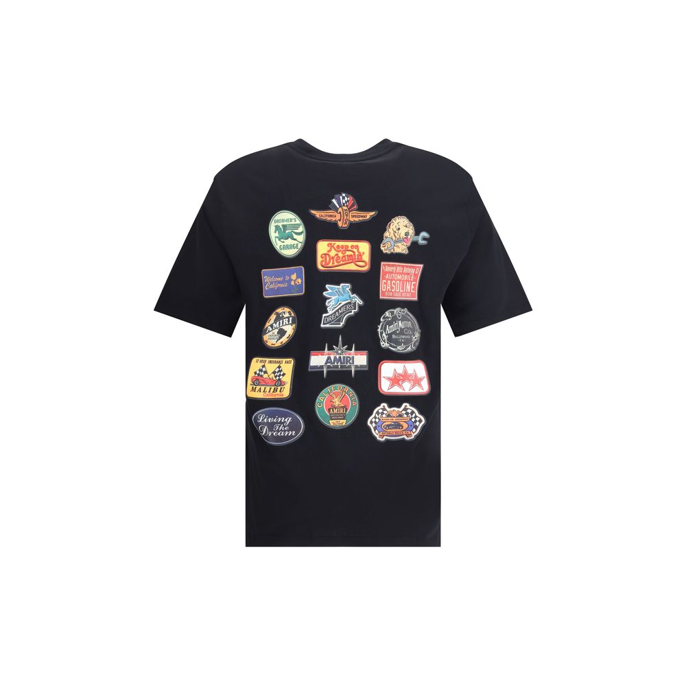 Amiri Bahnhofsaufnäher T-Shirt