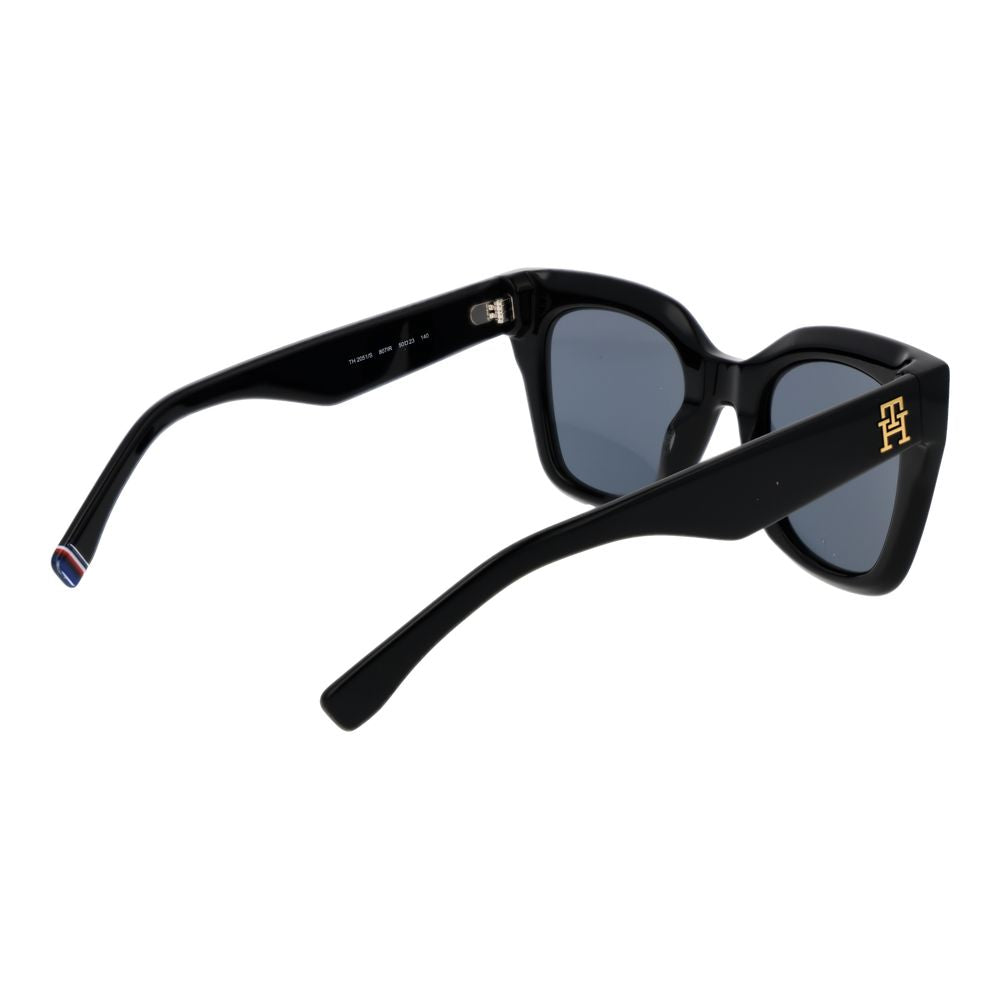 Tommy Hilfiger Schwarze Sonnenbrille aus Acetat